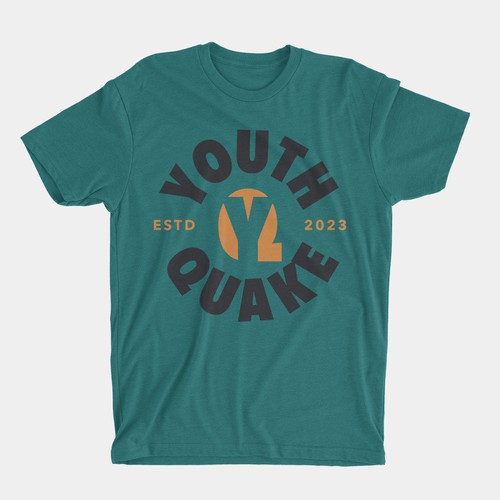 Project design with the title 'Youth Quake'