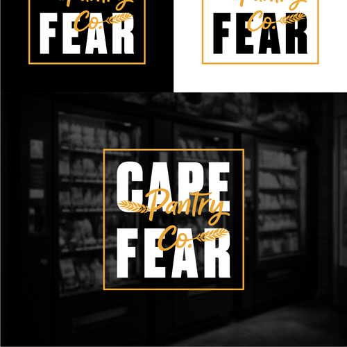 Vending logo with the title 'Concept logo design for High-End Vending Machine Company'