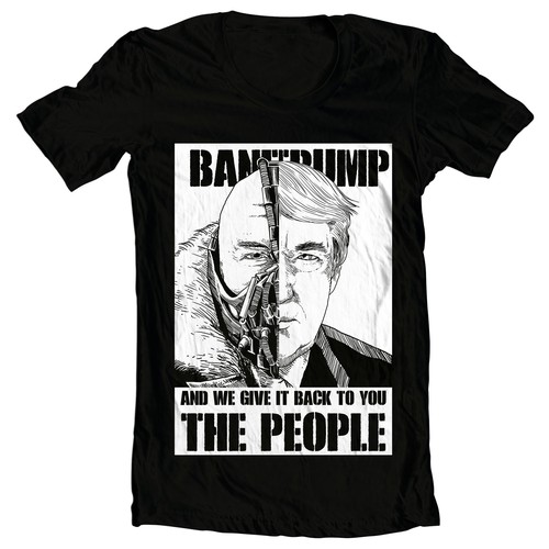 Trump t-shirt with the title 'Bane Trump'
