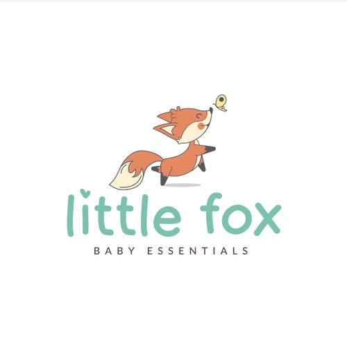 Essential design with the title 'little fox'