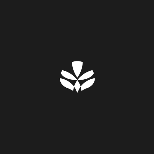 Herbal logo with the title 'Brandmark-NR3488'