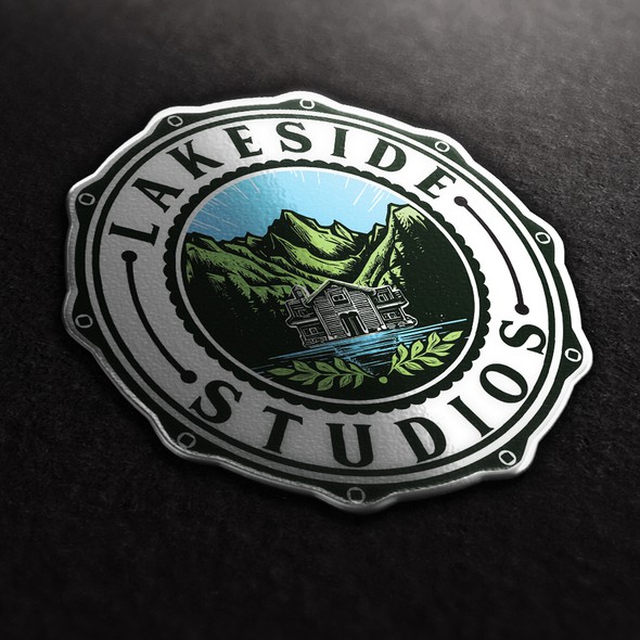 Unique design with the title 'Logo for a recording studio'
