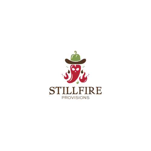 Chili pepper logo with the title 'Stillfire'