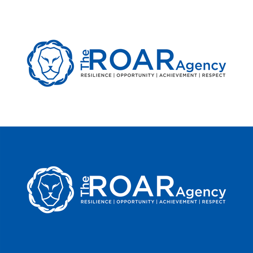 Lion brand with the title 'Design a brand identity for a start up company that assists the disabled community'