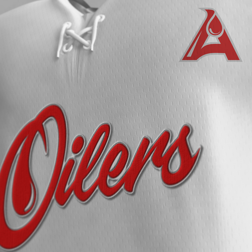 Mayan logo with the title 'Aberdeen Oilers hockey'