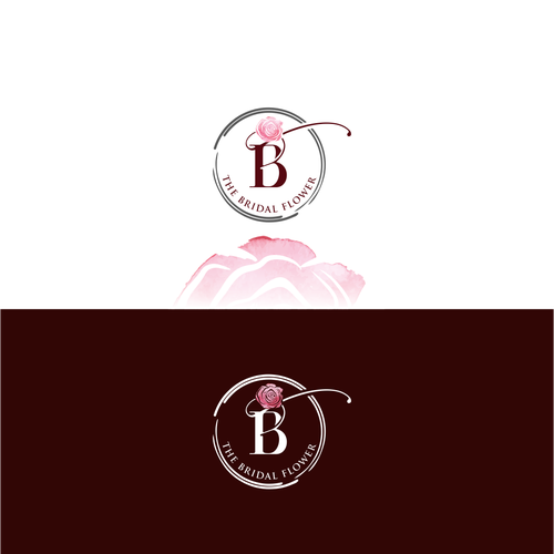 Bridal logo with the title 'The Bridal Flower'