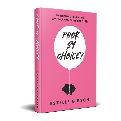 Financial book cover with the title 'Bold financial guidance book cover design'