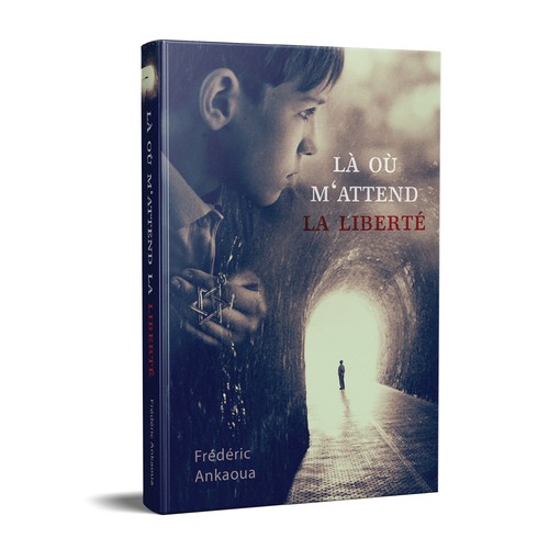 Children's book cover with the title 'Là où m'attend la liberté'