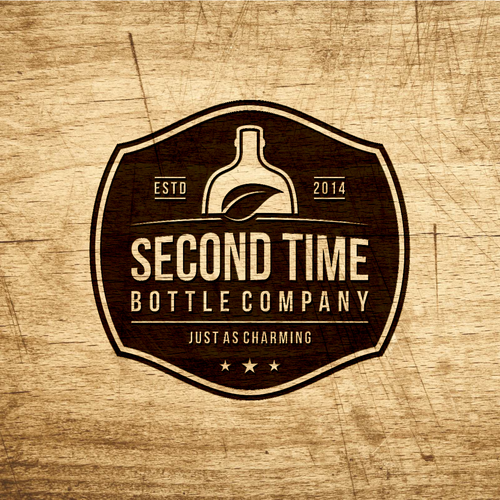 Recycling logo with the title 'Emblem Recycling Company Logo'