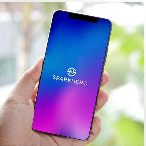 Spark logo with the title 'spark hero'