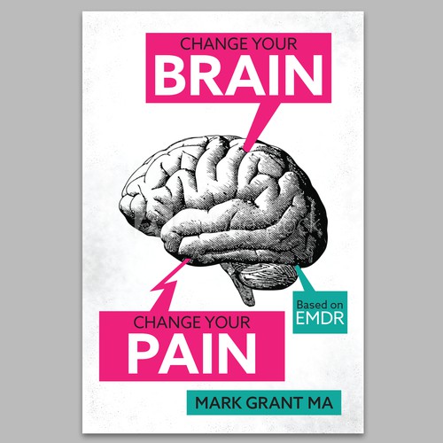 Magenta design with the title 'Change Your Brain Change Your Pain'