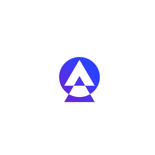 Shape design with the title 'Hidden letter "A"'