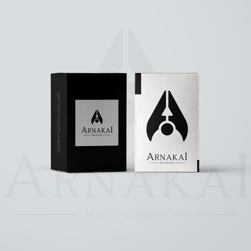 Menswear logo with the title 'Men's Watches LOGO'