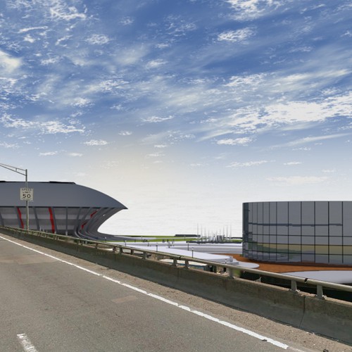 Building artwork with the title 'Help Diaz & Associates with a new illustration'