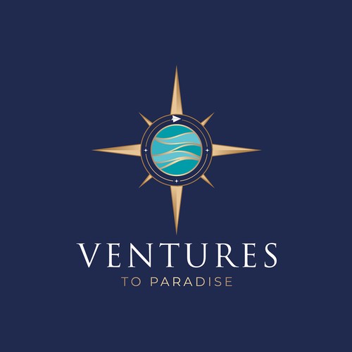World logo with the title 'Ventures to Paradise'
