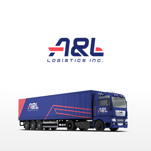 transport logistics logo design