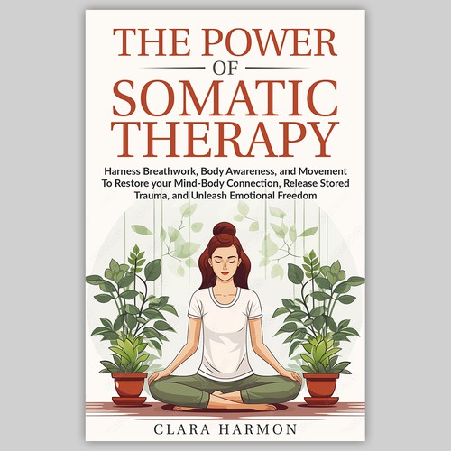 Yoga book cover with the title 'New Beginnings for Somatic Therapy Cover'