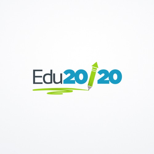 Education brand with the title 'Do you have 20/20 vision for Edu20/20's logo?'