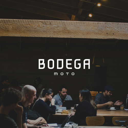 Data science logo with the title 'Bodega Moto Logo Concept'
