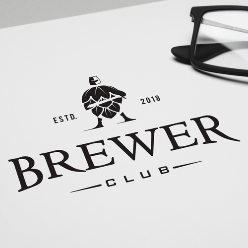 Club logo with the title 'BREWER CLUB'