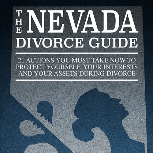 Guide book cover with the title 'Divorce Guide Cover'