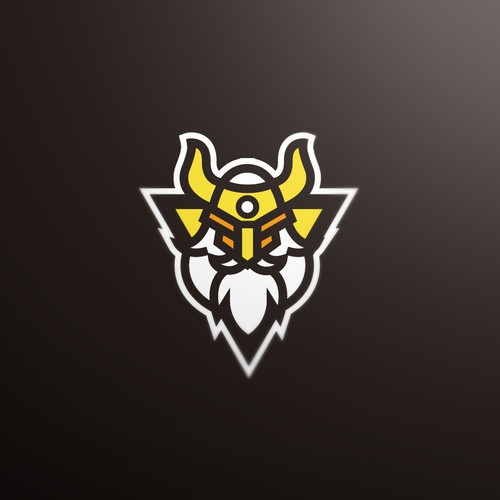 Viking logo with the title 'Logo Ykings'