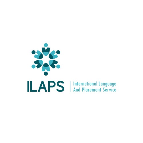 Globe logo with the title 'Logo design for ILAPS'