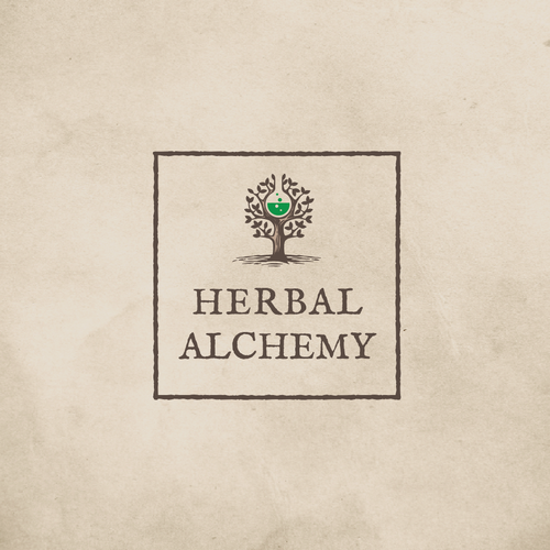 Herbal design with the title 'Herbal Alchemy'