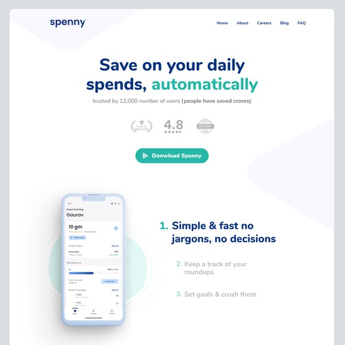 Digital website with the title 'Exchange Solution Crypto Finance'