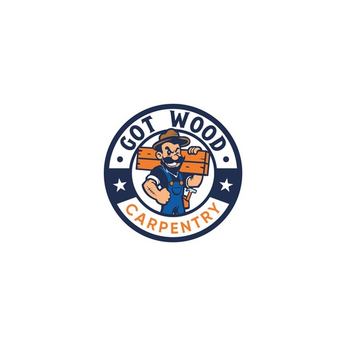 Carpentry logo with the title 'GotWood'