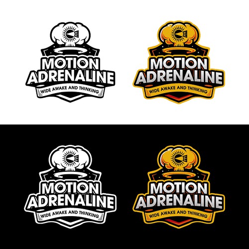 Patch design with the title 'Motion Adrenaline Patch Design 2'