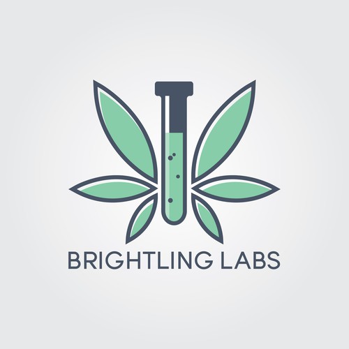 Dispensary logo with the title 'Brightling Labs'