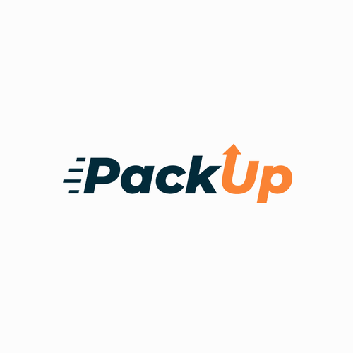 Operations logo with the title 'Logo Design for "PackUp" Logistics Company'