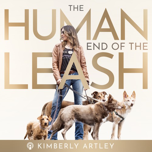 Podcast design with the title 'Podcast cover design'