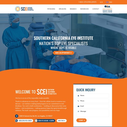 Coding website with the title 'Bold and Modern Medical Clinic website'