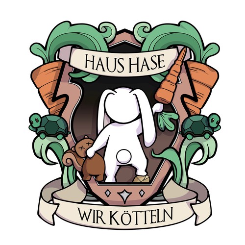 Crest illustration with the title 'Crest Icon'