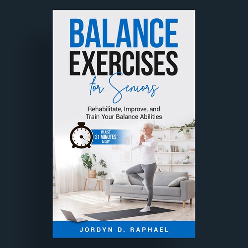 Diet design with the title 'Balance Exercises for Seniors'