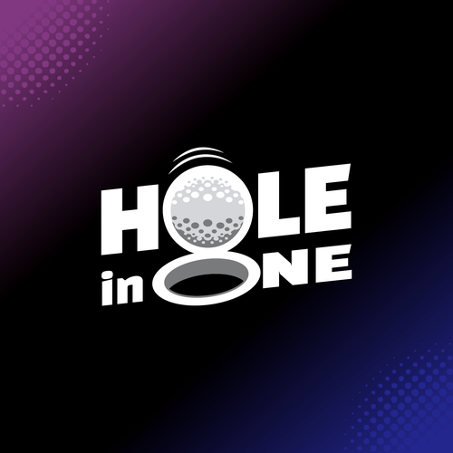 Design with the title 'Hole in One'