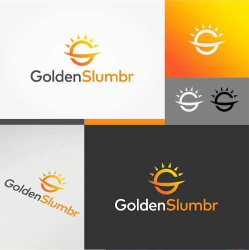Sleep design with the title 'Golden Slumbr'