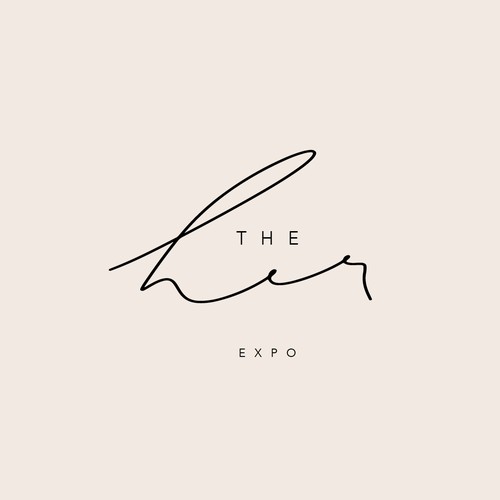 Style logo with the title 'Feminine Logo for an Expo of women sports'