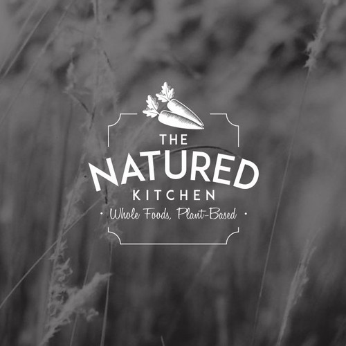 Carrot logo with the title 'Create a clean design for a plant based catering company!'