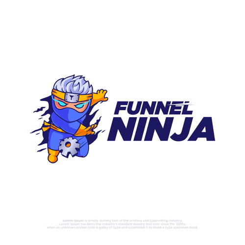 Ninja logo with the title 'Funnel Ninja'
