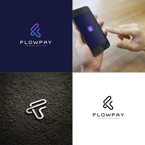 Payments logo with the title 'Flowpay logo'