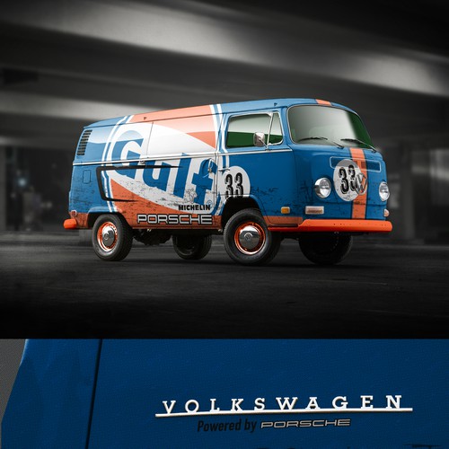 VW design with the title 'VW T2 design'