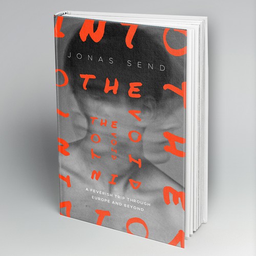 Digital book cover with the title 'Book Cover Proposal // Into the Void'