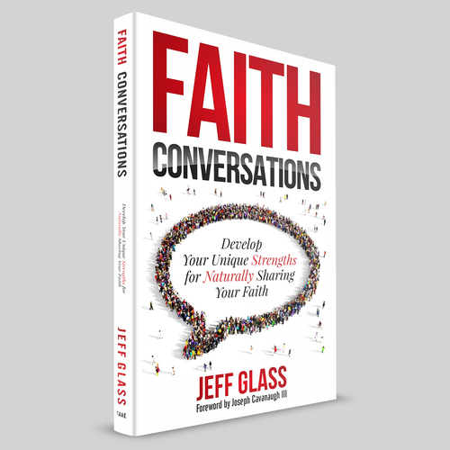 Sharing design with the title 'Book Cover Design: FAITH Conversation'