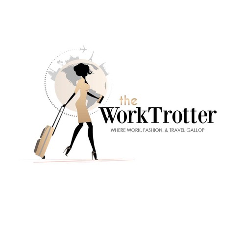 Fashion logo with the title 'Creative logo for a lifestyle blog'