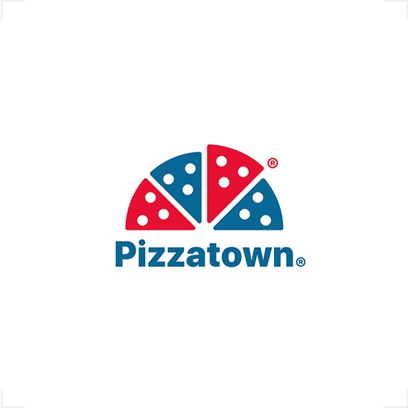 Pizza logo with the title 'Logo for Pizza restaurant '
