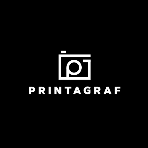 Photography logo with the title 'P+G logo concept'