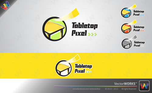 Shading design with the title 'Gaming App Company Logo'
